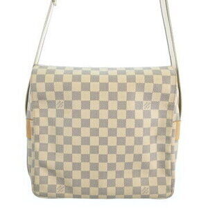 Louis Vuitton Shoulder Bag Ivory White Navy Blue All Over